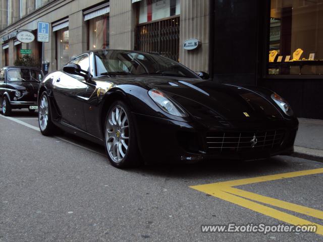 Ferrari 599GTB spotted in Zurich, Switzerland