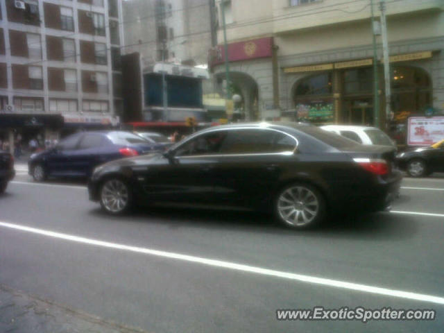 BMW M5 spotted in Buenos Aires, Argentina