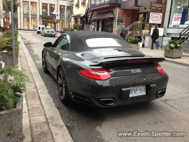 Porsche 911 Turbo spotted in Toronto, Canada