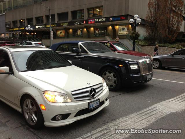 Rolls Royce Phantom spotted in Toronto, Canada