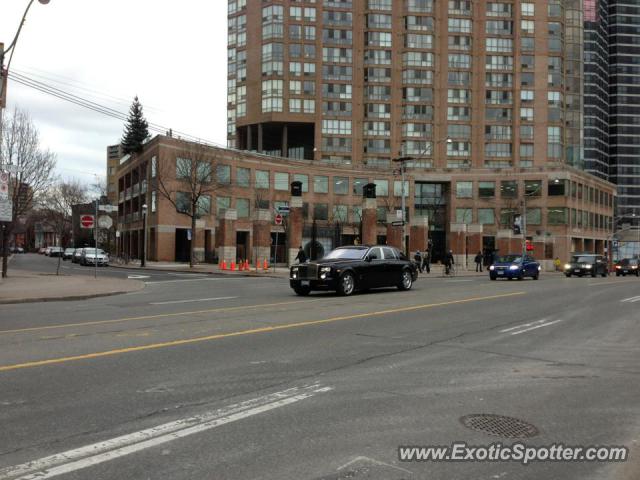 Rolls Royce Phantom spotted in Toronto, Canada