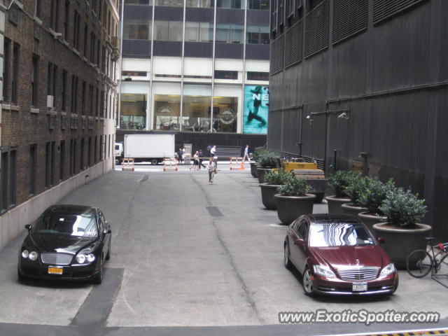 Bentley Continental spotted in New York CIty, New York