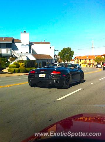 Audi R8 spotted in Monterey, California