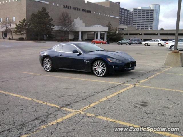 Maserati GranTurismo spotted in Indianapolis, Indiana