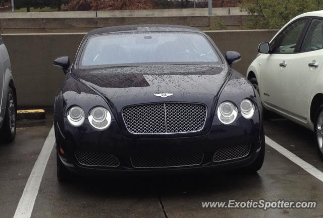 Bentley Continental spotted in Atlanta, Georgia