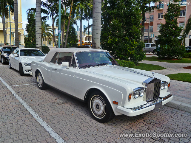 Rolls Royce Corniche spotted in Boca Raton, Florida