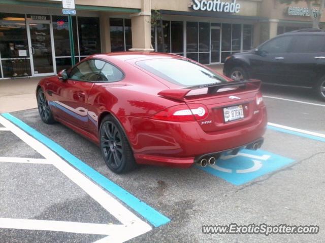 Jaguar XKR-S spotted in Jacksonville, Florida