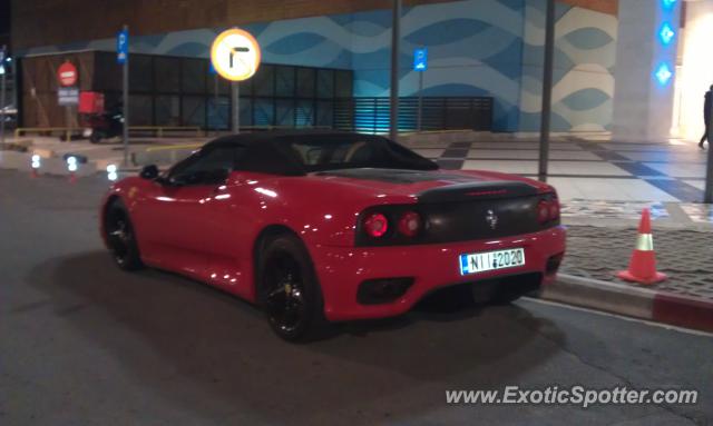 Ferrari 360 Modena spotted in THESSALONIKI, Greece