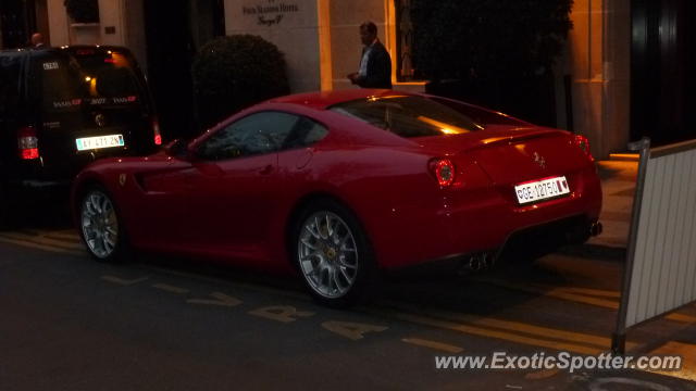 Ferrari 599GTB spotted in Paris, France