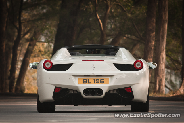 Ferrari 458 Italia spotted in Hong Kong, China