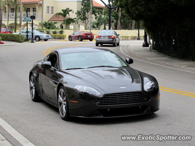 Aston Martin Vantage spotted in Palm Beach, Florida