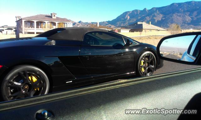 Lamborghini Gallardo spotted in Albuquerque, New Mexico