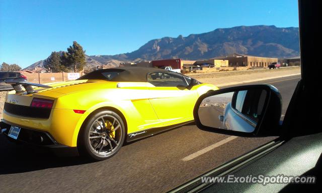 Lamborghini Gallardo spotted in Albuquerque, New Mexico