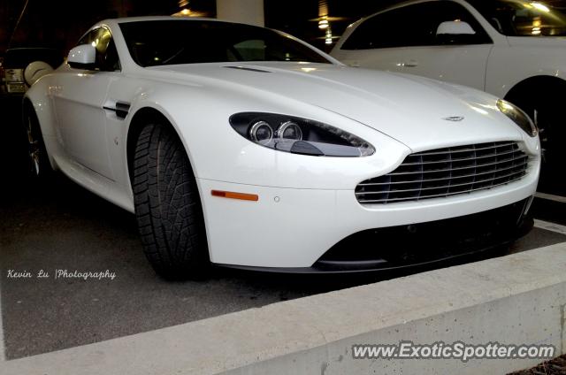 Aston Martin Vantage spotted in Toronto, Canada