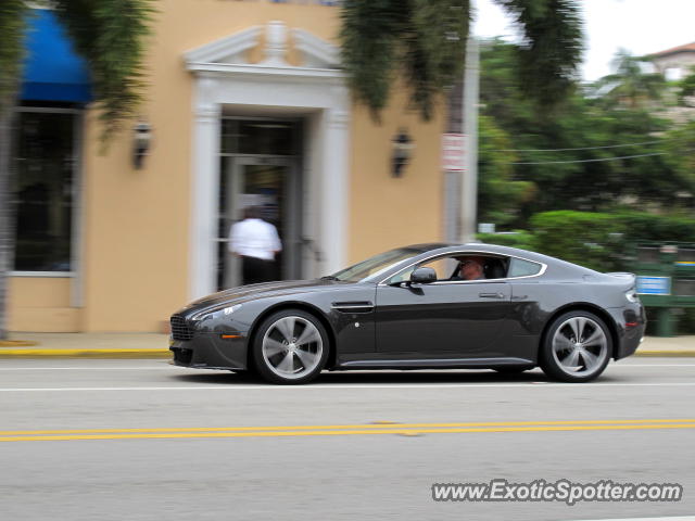 Aston Martin Vantage spotted in Palm Beach, Florida