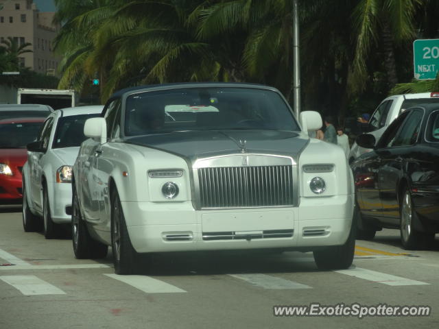 Rolls Royce Phantom spotted in Miami, Florida