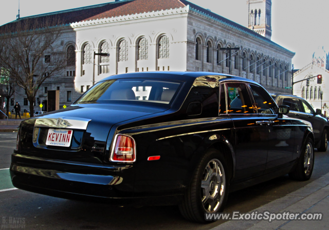 Rolls Royce Phantom spotted in Boston, Massachusetts