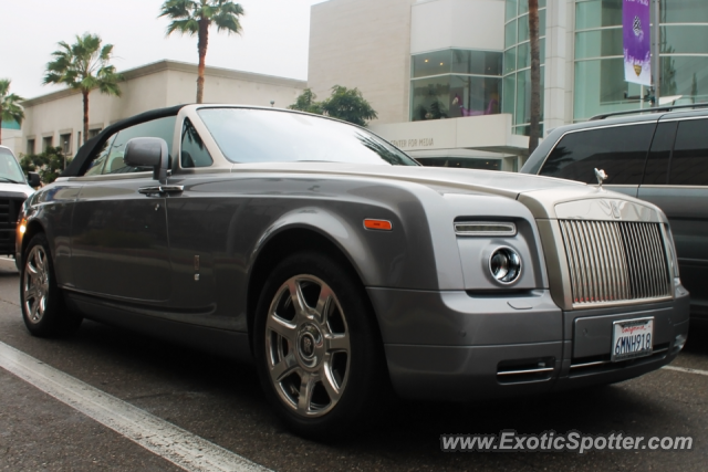 Rolls Royce Phantom spotted in Beverly Hills, California