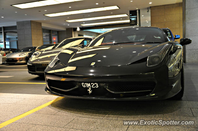 Ferrari 458 Italia spotted in Bukit Bintang KL, Malaysia