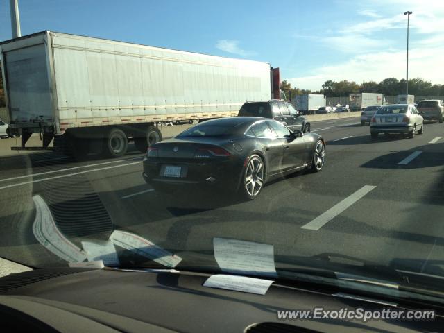 Fisker Karma spotted in Toronto, Canada