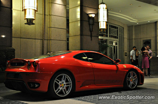 Ferrari F430 spotted in KLCC Twin Tower, Malaysia