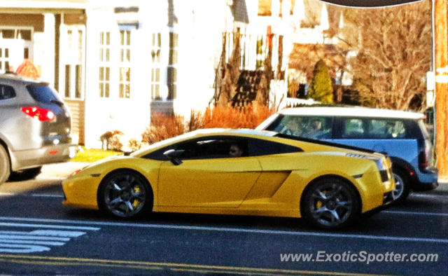 Lamborghini Gallardo spotted in Red Bank, New Jersey