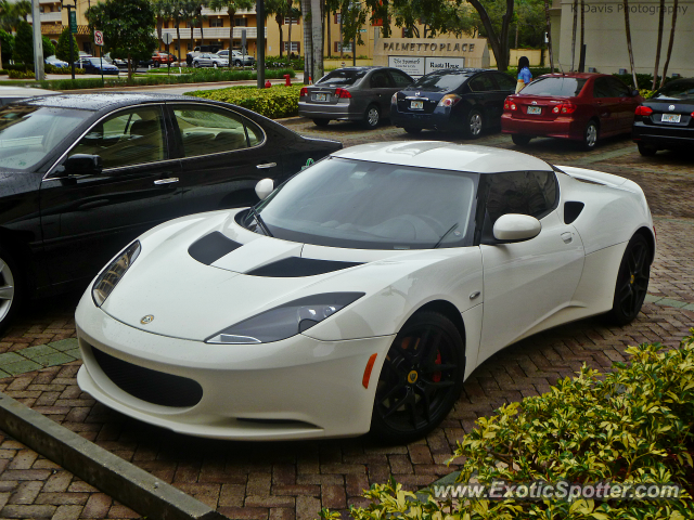 Lotus Evora spotted in Boca Raton, Florida