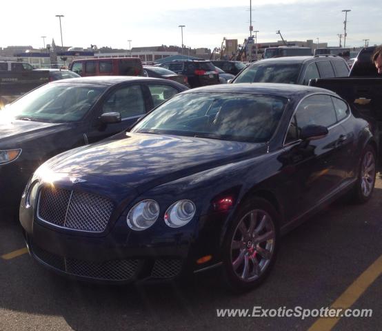 Bentley Continental spotted in Boston, Massachusetts