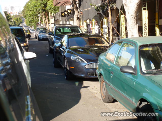 Aston Martin Rapide spotted in San Francisco, California