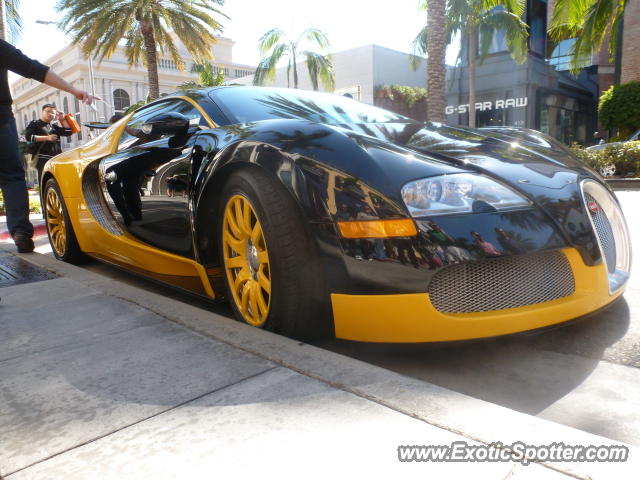 Bugatti Veyron spotted in Beverly Hills, California