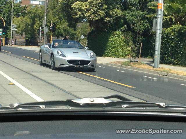 Ferrari California spotted in Melbourne, Australia