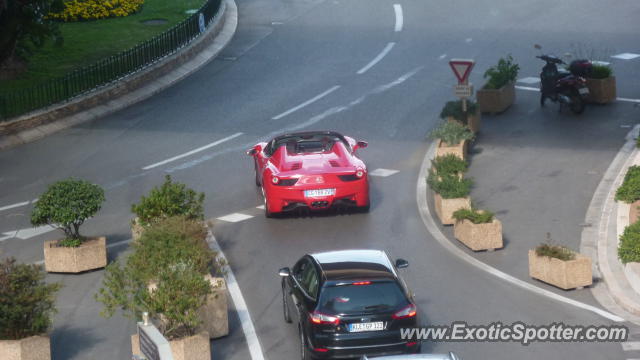 Ferrari 458 Italia spotted in Monaco, Monaco