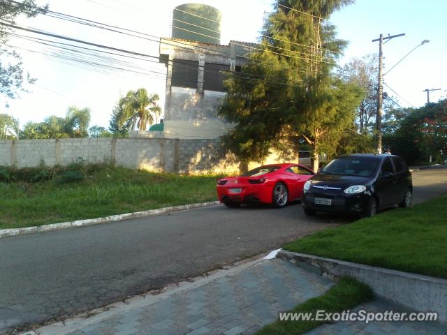 Ferrari 458 Italia spotted in Sao Paulo, Brazil