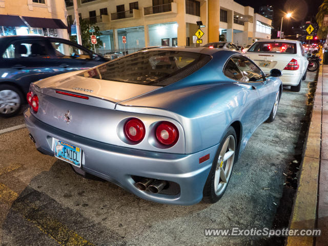 Ferrari 360 Modena spotted in Miami, Florida