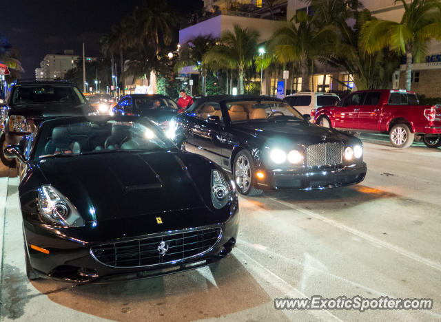 Ferrari California spotted in Miami, Florida