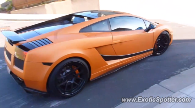 Lamborghini Gallardo spotted in S. San Francisco, California