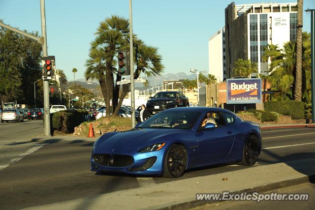 Maserati GranTurismo spotted in Beverly Hills, California