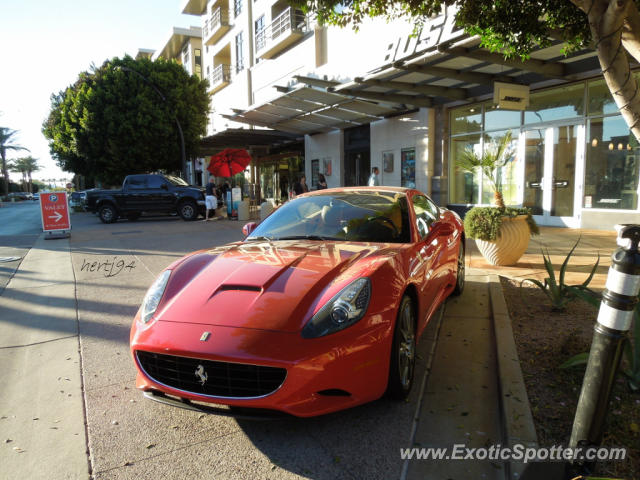 Ferrari California spotted in Scottsdale, Arizona