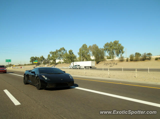 Lamborghini Gallardo spotted in Phoenix, Arizona