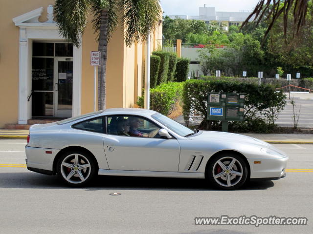 Ferrari 575M spotted in Palm Beach, Florida