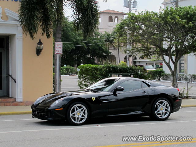 Ferrari 599GTB spotted in Palm Beach, Florida