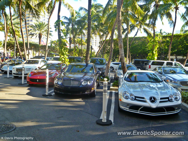 Mercedes SLR spotted in Bal Harbour, Florida