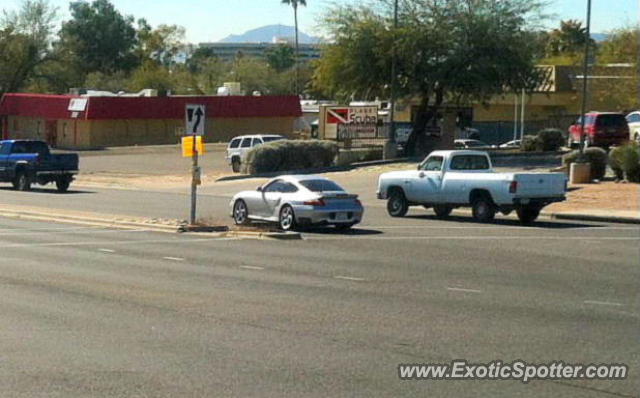 Porsche 911 Turbo spotted in Tucson, Arizona