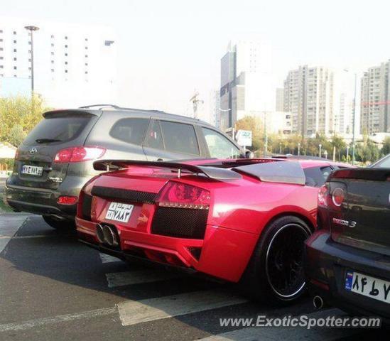 Lamborghini Murcielago spotted in Tehran, Iran