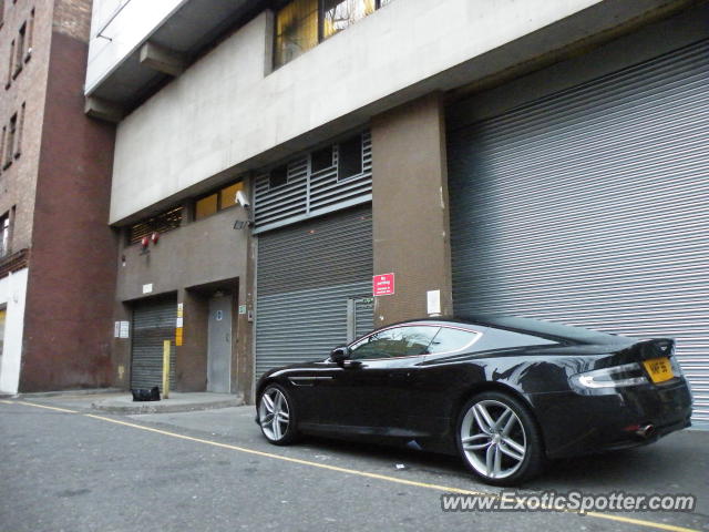 Aston Martin DB9 spotted in London, United Kingdom