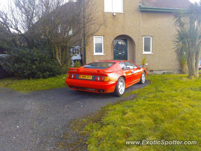 Lotus Esprit spotted in Douglas, United Kingdom