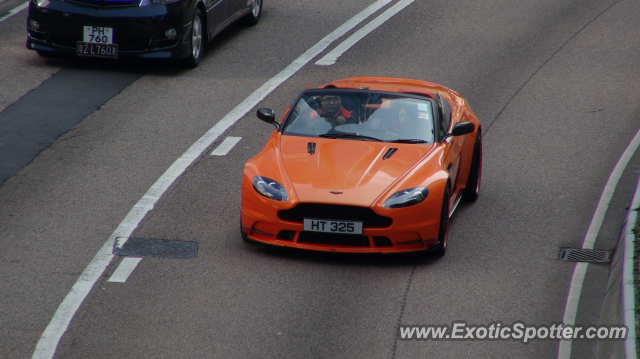 Aston Martin Vantage spotted in Hong Kong, China