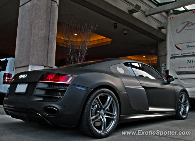 Audi R8 spotted in Boston, Massachusetts