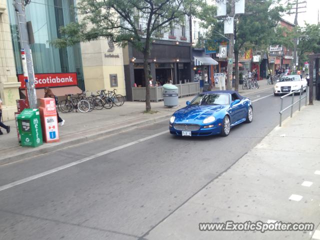 Maserati Gransport spotted in Toronto, Canada