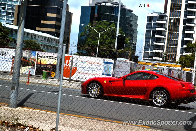 Ferrari 599GTB spotted in Gold Coast, Australia